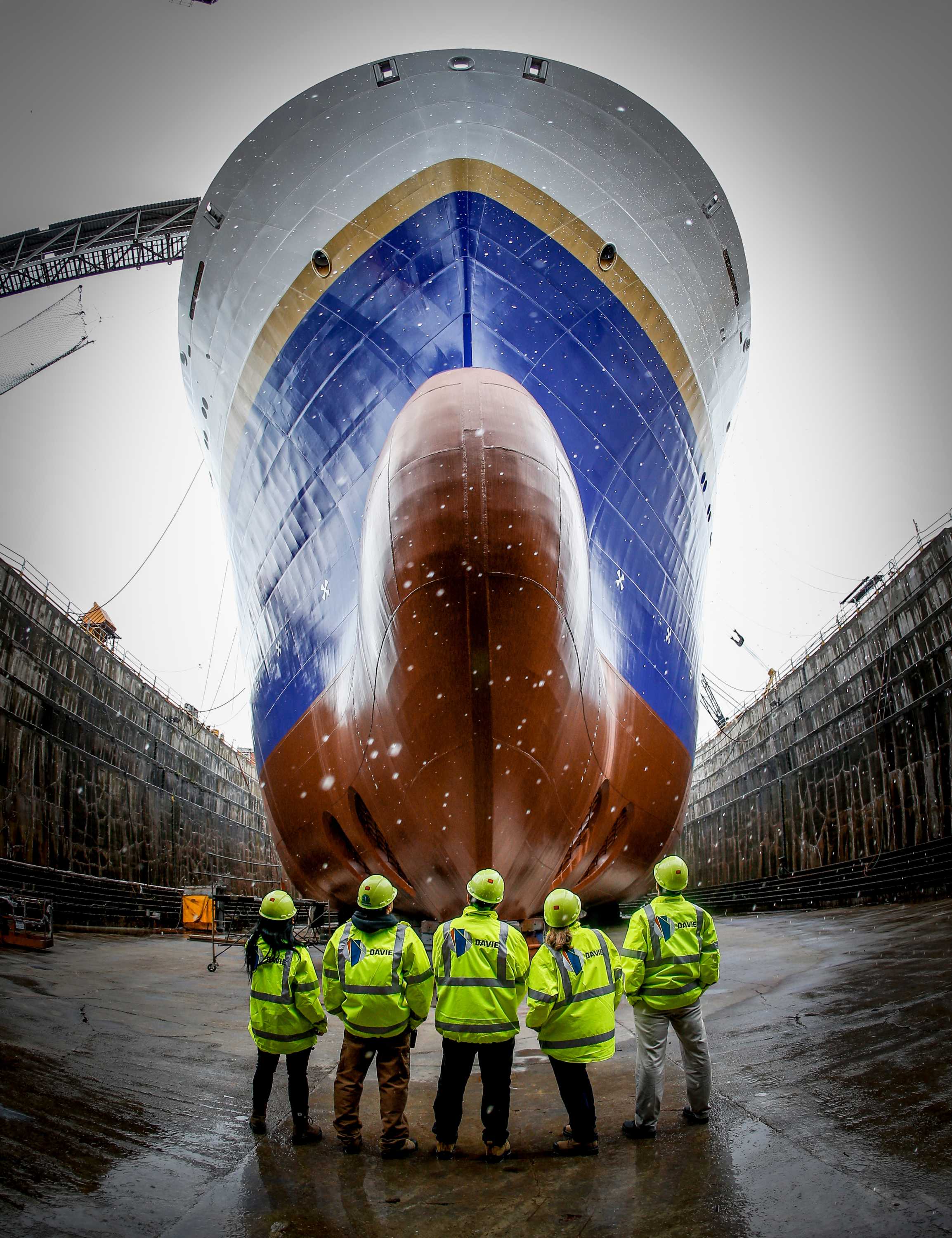 Davie and the CSSDN Launch a New Program in Lévis to Train the Next Generation of Shipbuilding Professionals