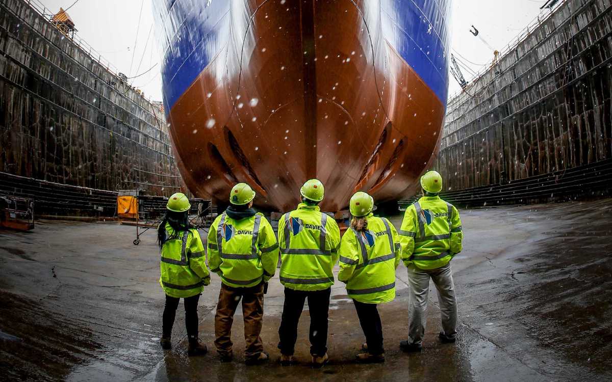 Davie and the CSSDN Launch a New Program in Lévis to Train the Next Generation of Shipbuilding Professionals